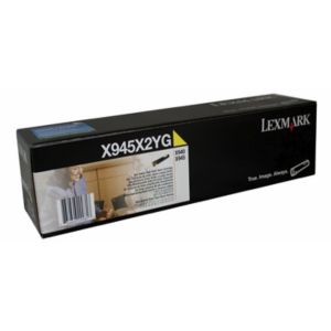 Toner Lexmark X945X2YG (X940, X945), žltá (yellow), originál