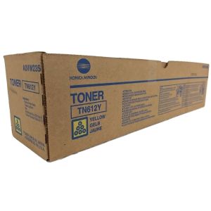 Toner Konica Minolta TN612Y, A0VW250, žltá (yellow), originál