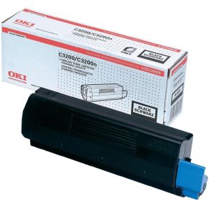 Toner OKI 42804540 (C3200), čierna (black), originál