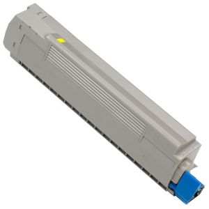 Toner OKI 43487709 (C8600, C8800), žltá (yellow), alternatívny