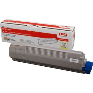 Toner OKI 44059105 (C810, C830), žltá (yellow), originál