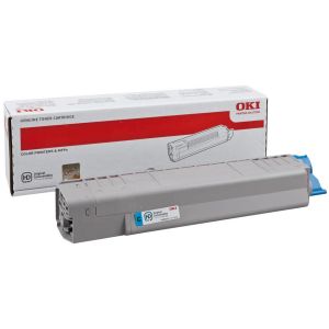 Toner OKI 44059167 (MC851, MC861), azúrová (cyan), originál