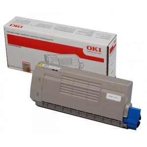 Toner OKI 44318605 (C710, C711), žltá (yellow), originál