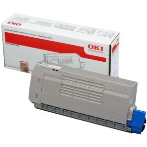 Toner OKI 44318657 (C711), biela (white), originál