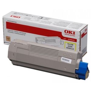 Toner OKI 45396201 (MC770, MC780), žltá (yellow), originál