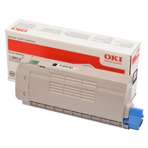 Toner OKI 46507616, C712, čierna (black), originál