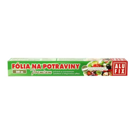 Fólia na potraviny 20m s pilkou Alufix PREMIUM