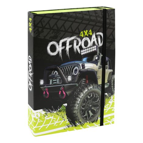 Box na zošity A4 Jumbo MAX - Offroad