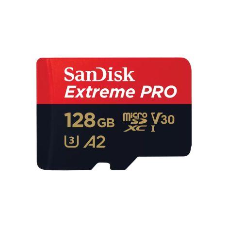 SanDisk Extreme PRO/micro SDXC/128GB/UHS-I U3 / Class 10/+ Adaptér SDSQXCD-128G-GN6MA