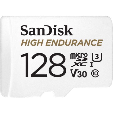 SanDisk High Endurance/micro SDXC/128GB/UHS-I U3 / Class 10/+ Adaptér SDSQQNR-128G-GN6IA