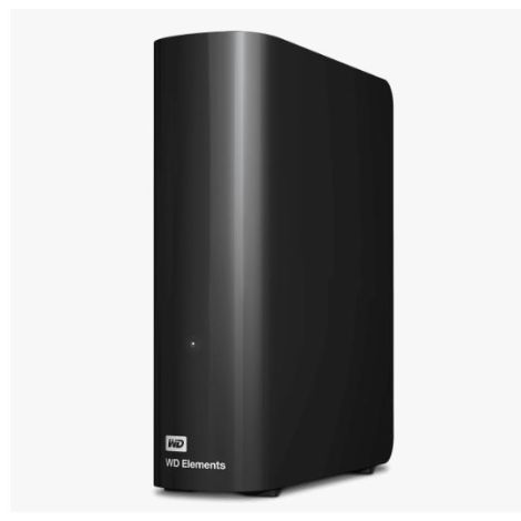 WD Elements Desktop/14TB/HDD/Externý/3.5"/Čierna/3R WDBWLG0140HBK-EESN