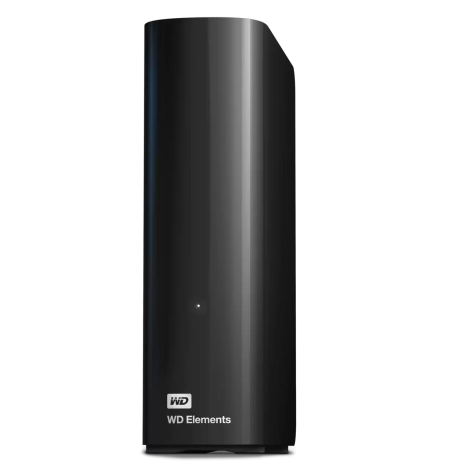 WD Elements Desktop/16TB/HDD/Externý/3.5"/Čierna/3R WDBWLG0160HBK-EESN