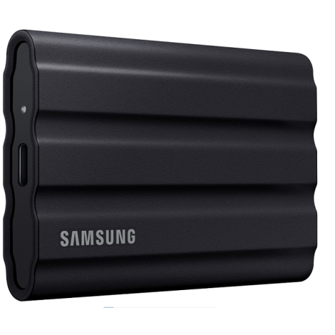 Samsung T7 Shield/4TB/SSD/Externý/2.5"/Čierna/3R MU-PE4T0S/EU