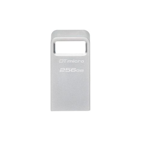 Kingston DataTraveler Micro/256GB/USB 3.2/USB-A/Strieborná DTMC3G2/256GB