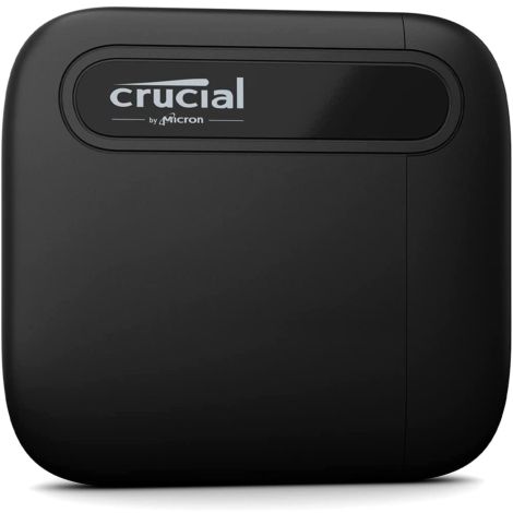 Crucial X6/1TB/SSD/Externý/2.5"/Čierna/3R CT1000X6SSD9