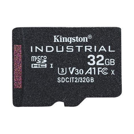 Kingston Industrial/micro SDHC/32GB/UHS-I U3 / Class 10 SDCIT2/32GBSP