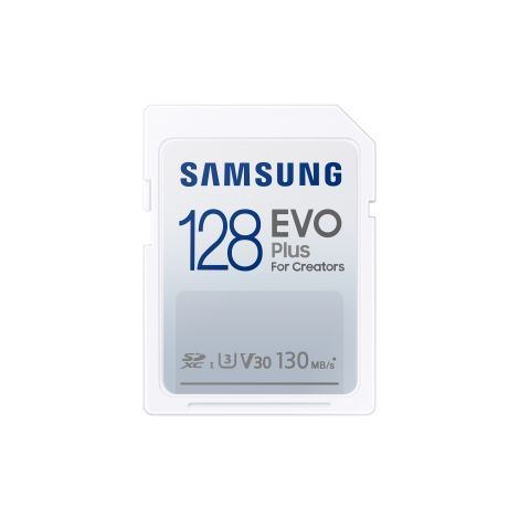 Samsung EVO Plus/SDXC/128GB/UHS-I U3 / Class 10 MB-SC128K/EU