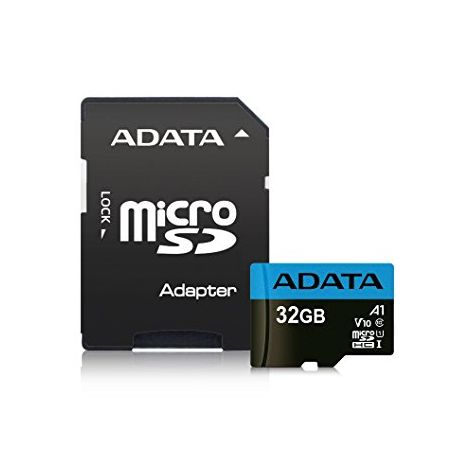 Adata/micro SDHC/32GB/UHS-I U1 / Class 10/+ Adaptér AUSDH32GUICL10A1-RA1