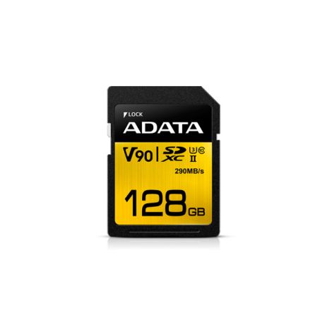 Adata/SDXC/128GB/UHS-II U3 ??/ Class 10 ASDX128GUII3CL10-C