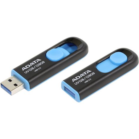 ADATA UV128/128GB/USB 3.0/USB-A/Modrá AUV128-128G-RBE