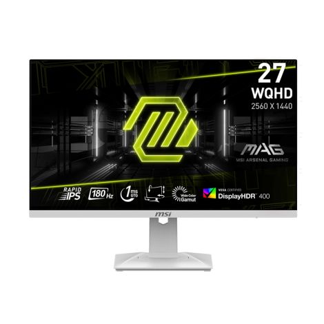 MSI MAG/274QRFW/27"/IPS/QHD/180Hz/1ms/White/3R MAG 274QRFW