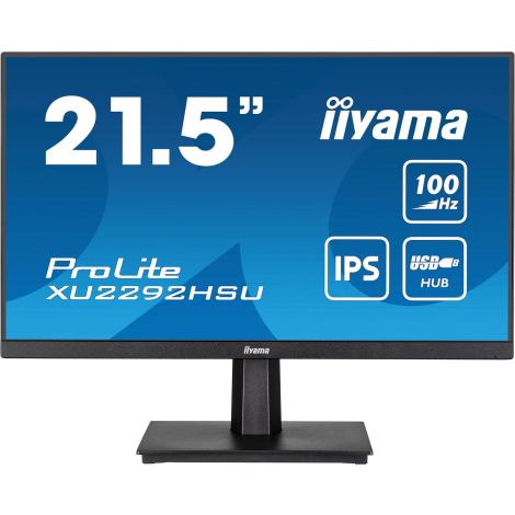 iiyama ProLite/XU2292HSU-B6/21,5"/IPS/FHD/100Hz/0,4ms/Black/3R XU2292HSU-B6