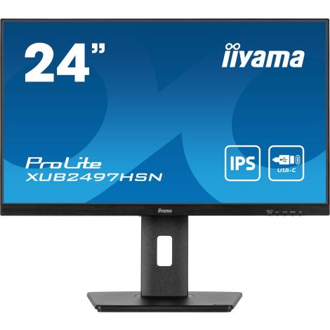 iiyama ProLite/XUB2497HSN-B1/23,8"/IPS/FHD/100Hz/1ms/Black/3R XUB2497HSN-B1