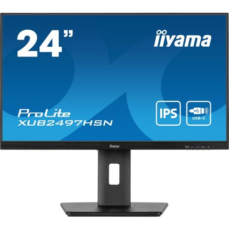 iiyama ProLite/XUB2497HSN-B2/23,8"/IPS/FHD/100Hz/1ms/Black/3R XUB2497HSN-B2