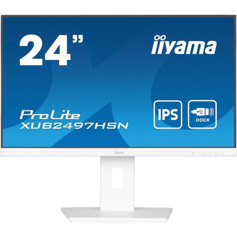 iiyama ProLite/XUB2497HSN-W2/23,8"/IPS/FHD/100Hz/1ms/White/3R XUB2497HSN-W2