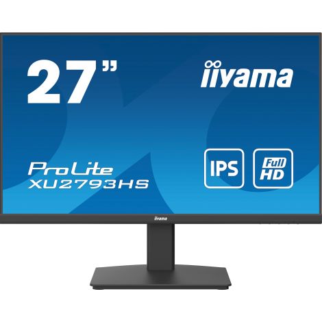 iiyama ProLite/XU2793HS-B6/27"/IPS/FHD/100Hz/1ms/Black/3R XU2793HS-B6