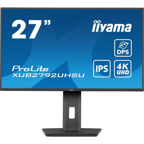 iiyama ProLite/XUB2792UHSU-B6/27"/IPS/4K UHD/60Hz/4ms/Black/3R XUB2792UHSU-B6