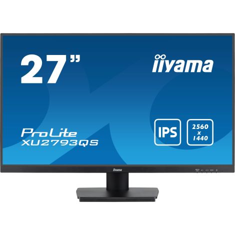 iiyama ProLite/XU2793QS-B6/27"/IPS/QHD/100Hz/1ms/Black/3R XU2793QS-B6