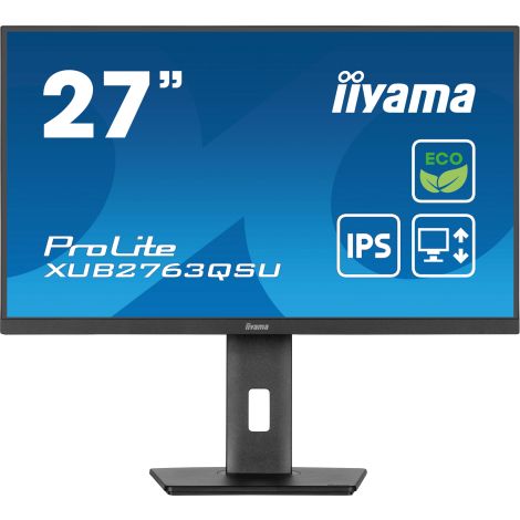 iiyama ProLite/XUB2763QSU-B1/27"/IPS/QHD/100Hz/2ms/Black/3R XUB2763QSU-B1