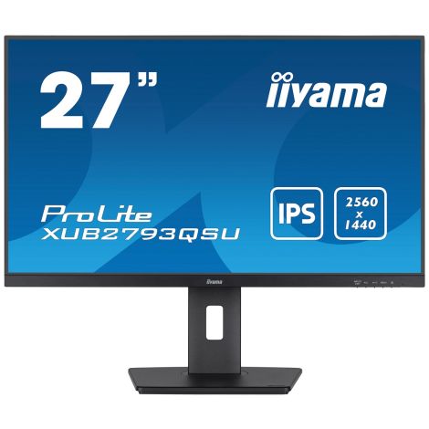 iiyama ProLite/XUB2793QSU-B7/27"/IPS/QHD/100Hz/1ms/Black/3R XUB2793QSU-B7