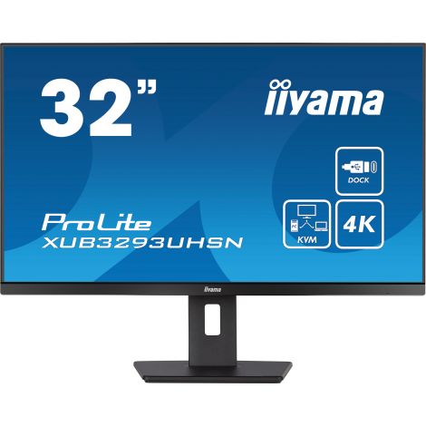 iiyama ProLite/XUB3293UHSN-B5/31,5"/IPS/4K UHD/60Hz/4ms/Black/3R XUB3293UHSN-B5