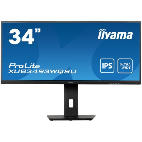 iiyama ProLite/XUB3493WQSU-B5/34"/IPS/3440x1440/75Hz/4ms/Black/3R XUB3493WQSU-B5