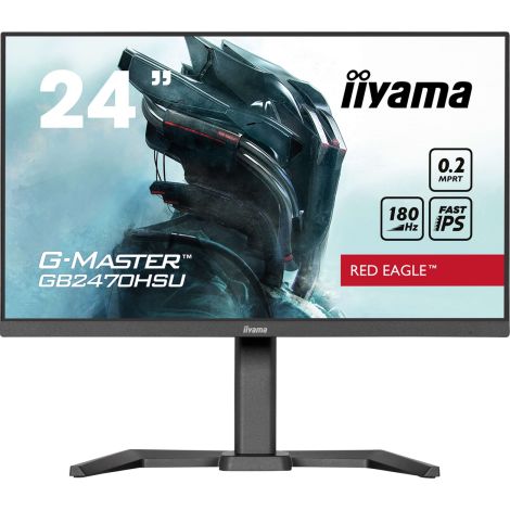 iiyama G-Master/GB2470HSU-B6/23,8"/IPS/FHD/180Hz/0,2ms/Black/3R GB2470HSU-B6