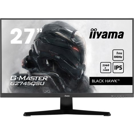 iiyama G-Master/G2745QSU-B1/27"/IPS/QHD/100Hz/1ms/Black/3R G2745QSU-B1