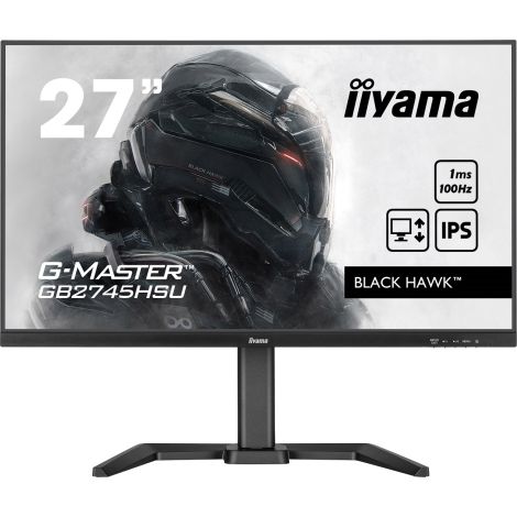 iiyama G-Master/GB2745HSU-B1/27"/IPS/FHD/100Hz/1ms/Black/3R GB2745HSU-B1