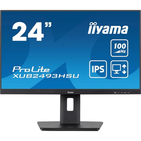 iiyama ProLite/XUB2493HSU-B6/23,8"/IPS/FHD/100Hz/1ms/Black/3R XUB2493HSU-B6