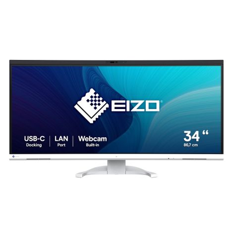 34" LED EIZO EV3450XC - UWQHD+, IPS, cam, curved EV3450XC-WT