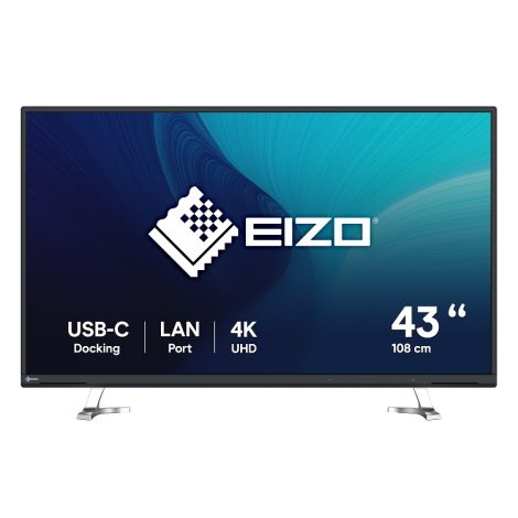 43" LED EIZO EV4340X-BK - 4K, IPS, KVM, USB-C EV4340X-BK