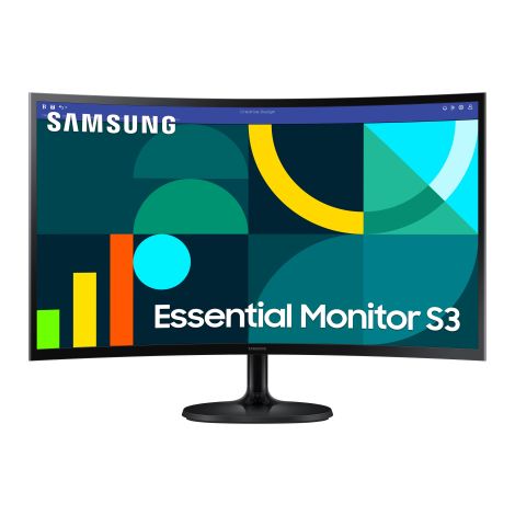 Samsung Essential S3/S360GD/27"/VA/FHD/100Hz/4ms/Black/2R LS27D360GAUXEN