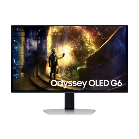 Samsung Odyssey OLED G6/LS27DG610SUXEN/27"/OLED/QHD/240Hz/0,03ms/Silver/2R LS27DG610SUXEN