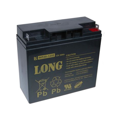 Long 12V 20Ah olověný akumulátor DeepCycle AGM F3 (WP20-12IE) PBLO-12V020-F3AD