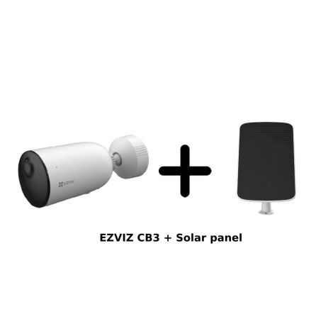 EZVIZ CB3 + Solar panel 51670031