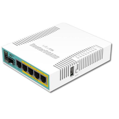 Mikrotik RB960PGS 800MHz, 128MBRAM, 5x LAN, hEX RB960PGS