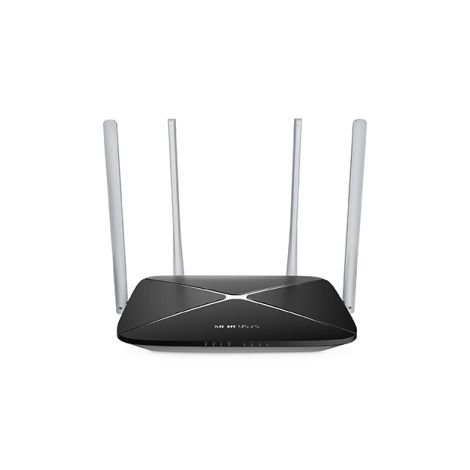 Mercusys AC12 1200Mbps WiFi AC router, 5x10/100 RJ45, 4x anténa AC12