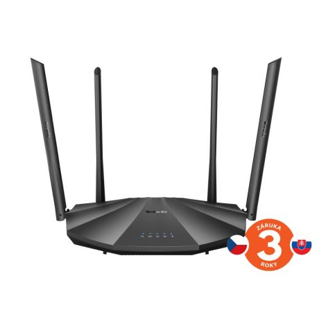 Tenda AC19 WiFi Router 2100Mbps, 1x GWAN, 4x GLAN, 1x USB, VPN, IPv6, 4x6dBi, 4x4 MU-MIMO, CZ AC2100 75011842