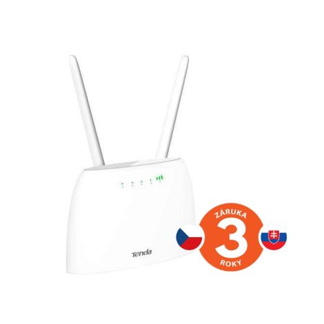 Tenda 4G07 Wi-Fi AC1200 4G LTE smerovač, 2x WAN/LAN, 1x miniSIM, IPv6, VPN, LTE Cat.4,4x anténa, SK app 75011917